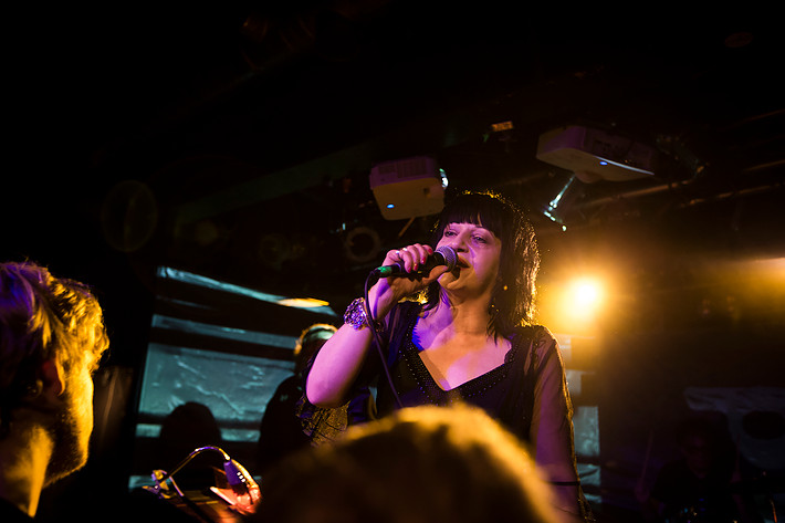 2013-08-24 - Lydia Lunch från Debaser Slussen, Stockholm