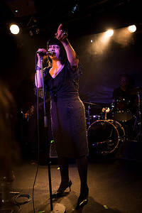 2013-08-24 - Lydia Lunch från Debaser Slussen, Stockholm