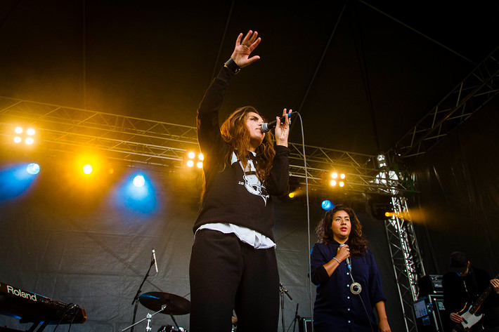 2013-08-30 - Cleo & Kristin Amparo från Uddevalla Solid Sound, Uddevalla