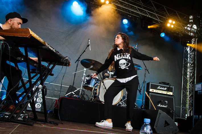 2013-08-30 - Cleo & Kristin Amparo från Uddevalla Solid Sound, Uddevalla