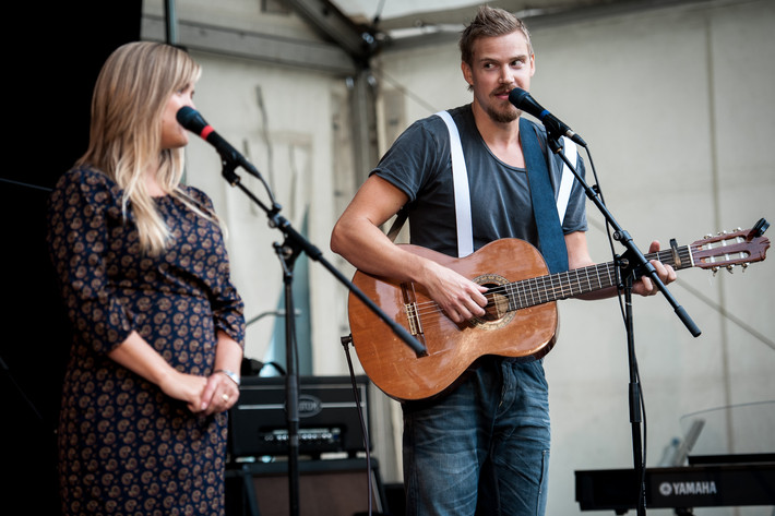 2013-08-31 - Visduon Henrik & Alexandra från Växjö Visfestival, Växjö