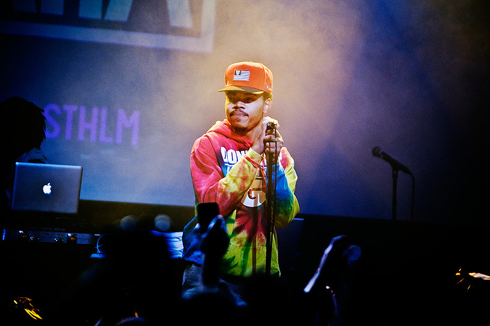 2013-10-04 - Chance the rapper från Debaser Medis, Stockholm