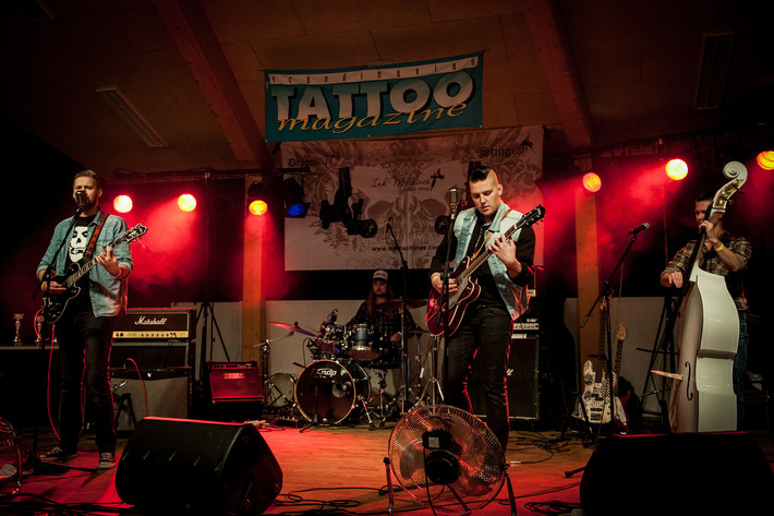 2013-10-11 - Schizo Go-Go's från Växjö tattoo festival, Växjö
