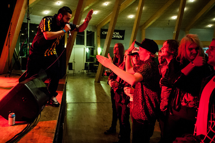 2013-10-12 - Quito & The Jahnaman band från Växjö tattoo festival, Växjö