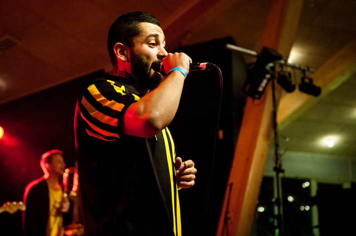 2013-10-12 - Quito & The Jahnaman band från Växjö tattoo festival, Växjö