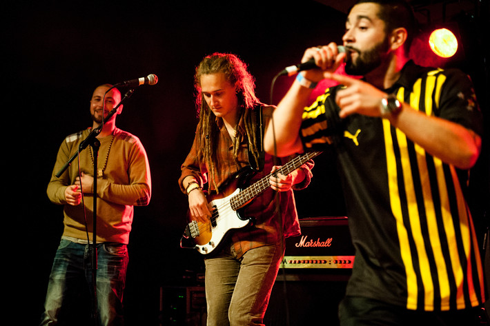 2013-10-12 - Quito & The Jahnaman band från Växjö tattoo festival, Växjö
