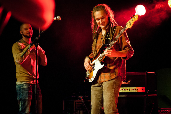 2013-10-12 - Quito & The Jahnaman band från Växjö tattoo festival, Växjö
