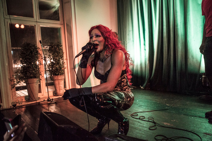 2013-10-11 - Katey Red & Rusty Lazer från Södra bar, Stockholm