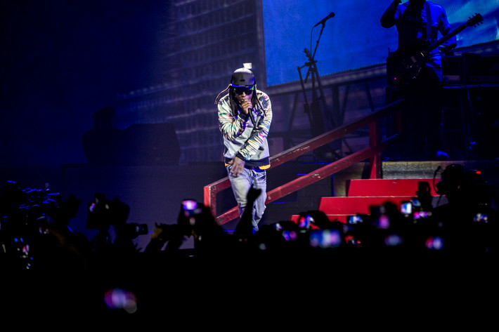 2013-10-24 - Lil Wayne & Mac Miller från Globen, Stockholm