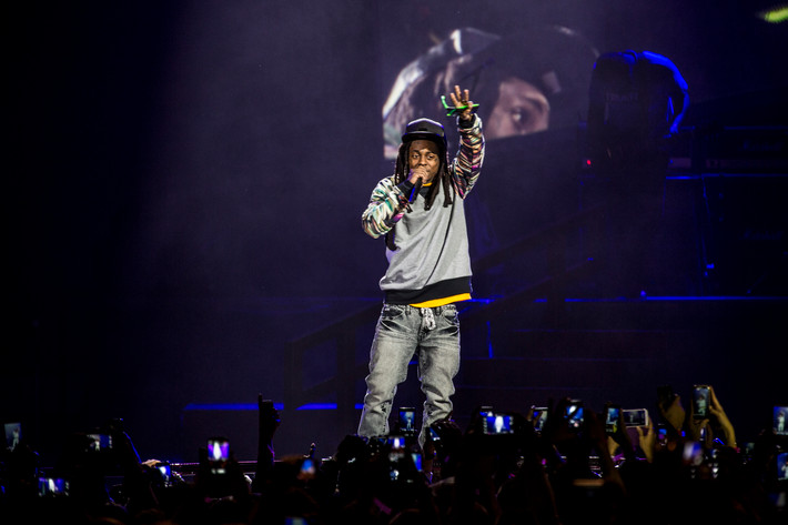 2013-10-24 - Lil Wayne & Mac Miller från Globen, Stockholm