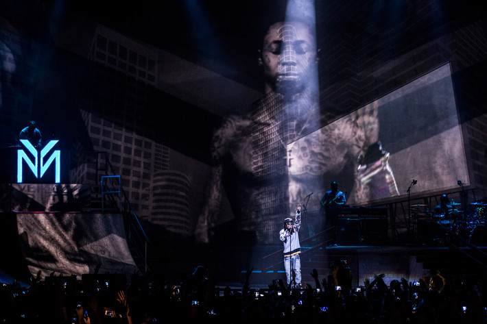 2013-10-24 - Lil Wayne & Mac Miller från Globen, Stockholm