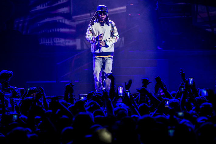 2013-10-24 - Lil Wayne & Mac Miller från Globen, Stockholm