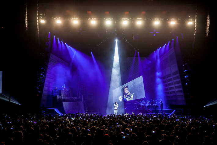 2013-10-24 - Lil Wayne & Mac Miller från Globen, Stockholm
