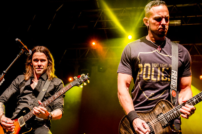 2013-10-29 - Alter Bridge från Arenan, Stockholm