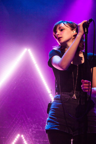 2013-10-30 - CHVRCHES från Debaser Medis, Stockholm