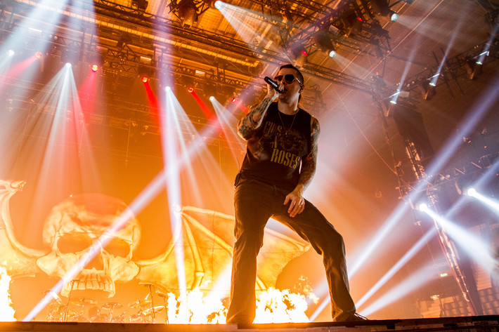 2013-11-08 - Avenged Sevenfold från Hovet, Stockholm