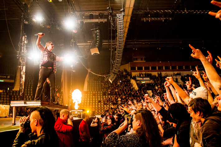 2013-11-08 - Avenged Sevenfold från Hovet, Stockholm