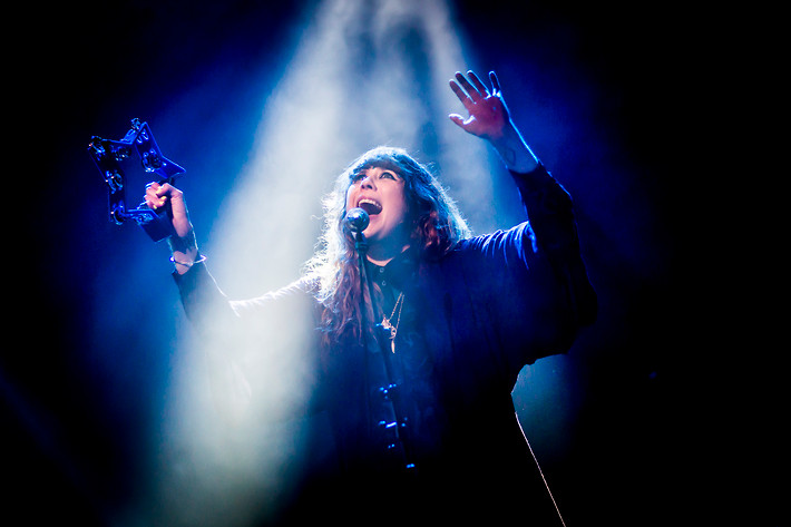 2013-11-08 - Sibille Attar från Debaser Medis, Stockholm