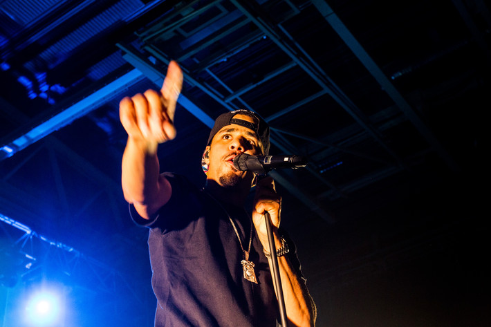 2013-11-12 - J Cole från Arenan, Stockholm