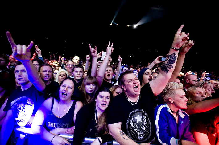 2013-11-26 - Volbeat från Tele2 Arena, Stockholm