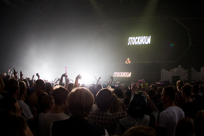 2013-11-30 - Tiësto från Tele2 Arena, Stockholm