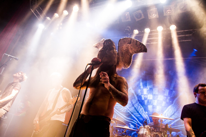 2014-01-24 - Kvelertak från Debaser Medis, Stockholm