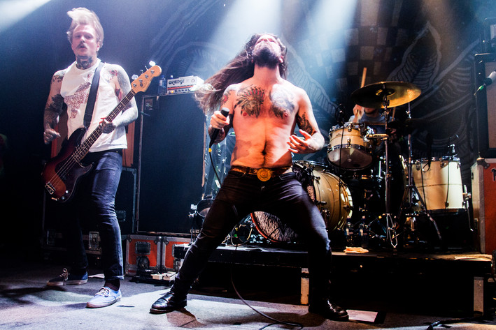 2014-01-24 - Kvelertak från Debaser Medis, Stockholm