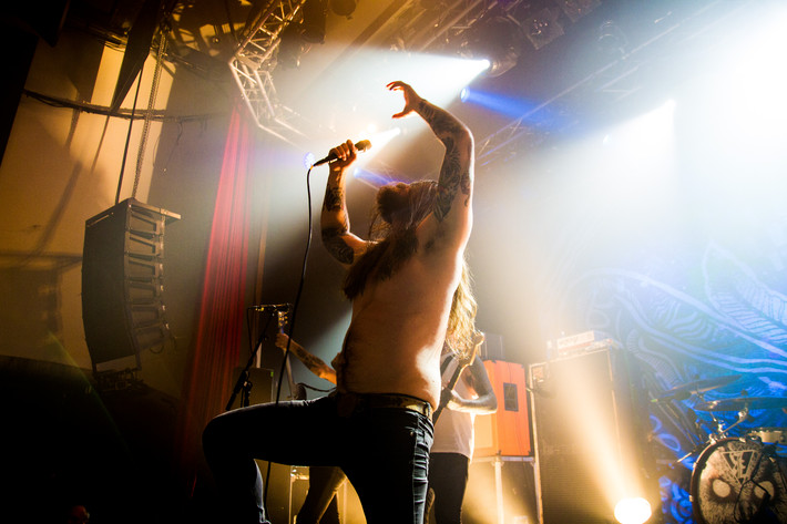 2014-01-24 - Kvelertak från Debaser Medis, Stockholm