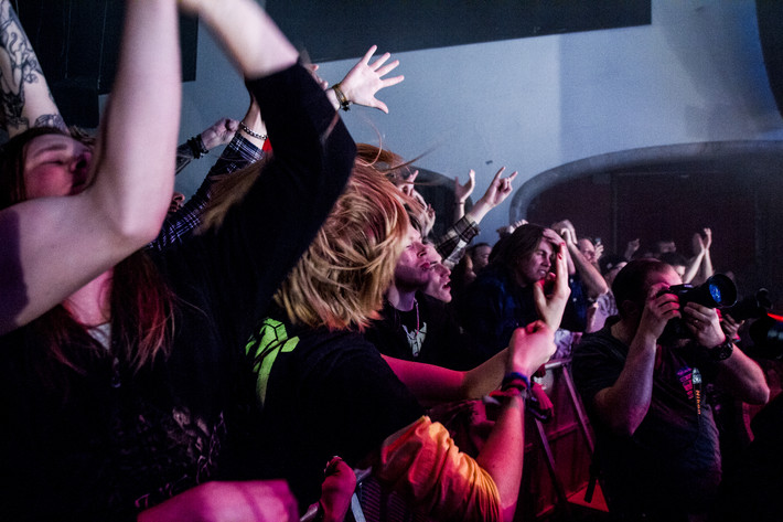 2014-01-24 - Kvelertak från Debaser Medis, Stockholm