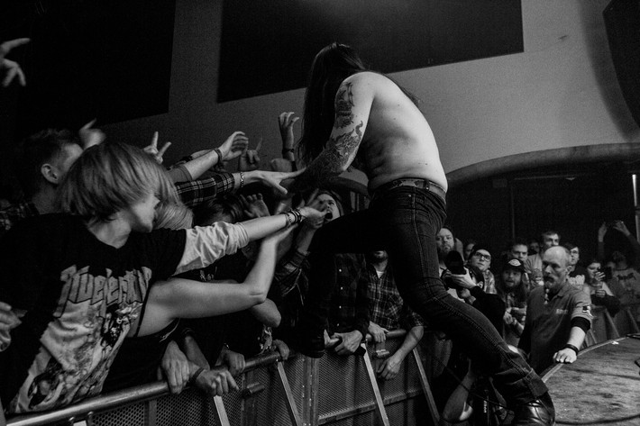 2014-01-24 - Kvelertak från Debaser Medis, Stockholm