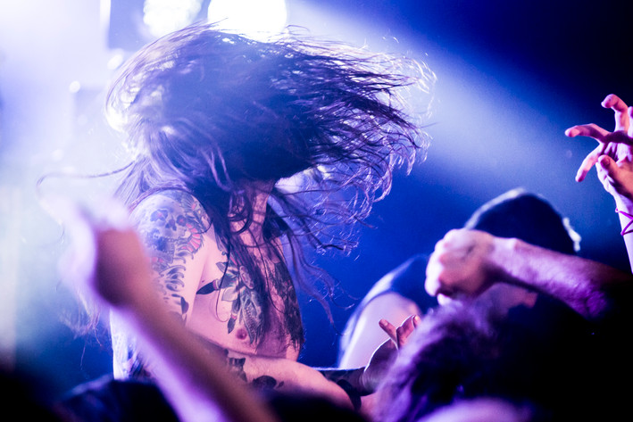 2014-02-01 - Kvelertak från Gamla Slakteriet, Umeå