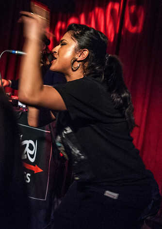 2014-02-07 - Stor, Linda Pira & The Salazar brothers från Fasching, Stockholm