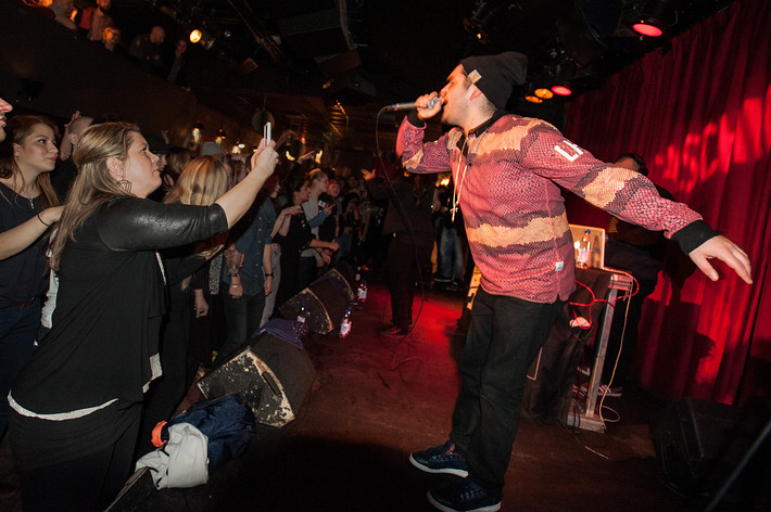 2014-02-07 - Stor, Linda Pira & The Salazar brothers från Fasching, Stockholm
