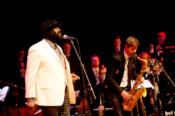 2014-02-09 - Gregory Porter, Magnus Lindgren & Bohuslän Big Band från Konserthuset, Stockholm