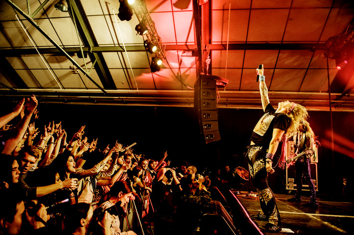 2014-02-16 - Steel Panther från Münchenbryggeriet, Stockholm