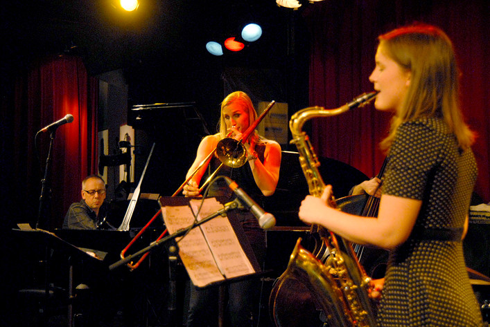 2014-02-18 - Karin Hammar Quartet & Hanna Paulsberg från Fasching, Stockholm
