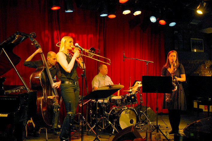 2014-02-18 - Karin Hammar Quartet & Hanna Paulsberg från Fasching, Stockholm