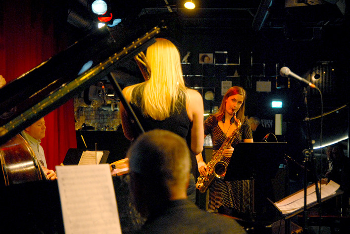 2014-02-18 - Karin Hammar Quartet & Hanna Paulsberg från Fasching, Stockholm