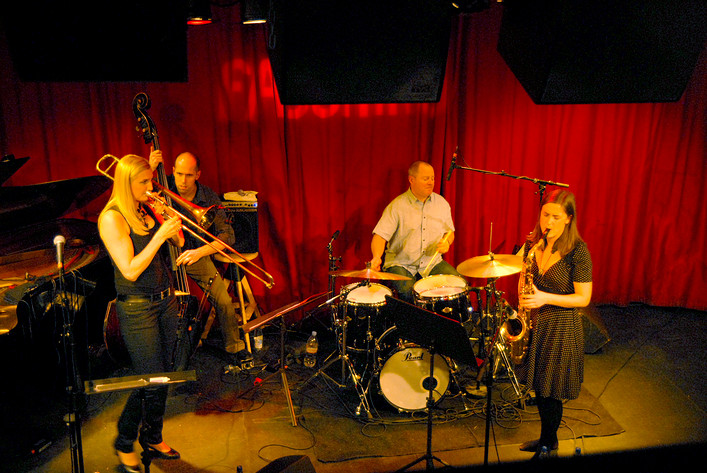 2014-02-18 - Karin Hammar Quartet & Hanna Paulsberg från Fasching, Stockholm