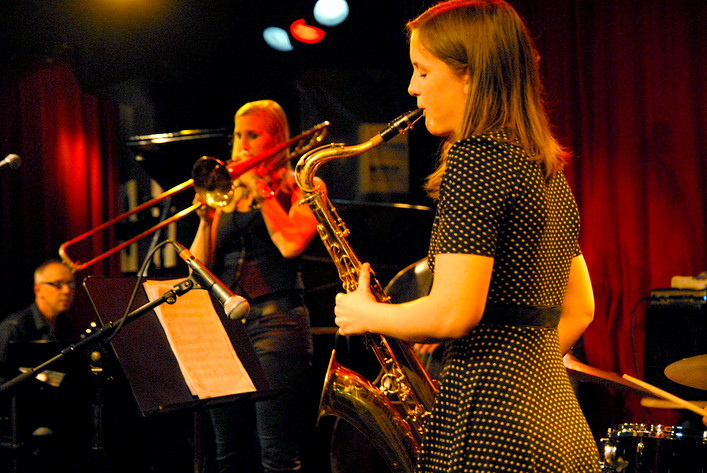 2014-02-18 - Karin Hammar Quartet & Hanna Paulsberg från Fasching, Stockholm