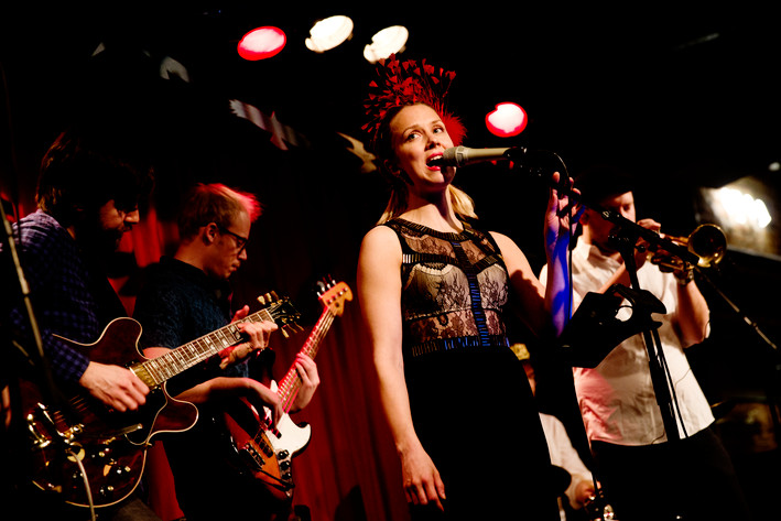 2014-02-20 - Sofie Norling Band från Fasching, Stockholm