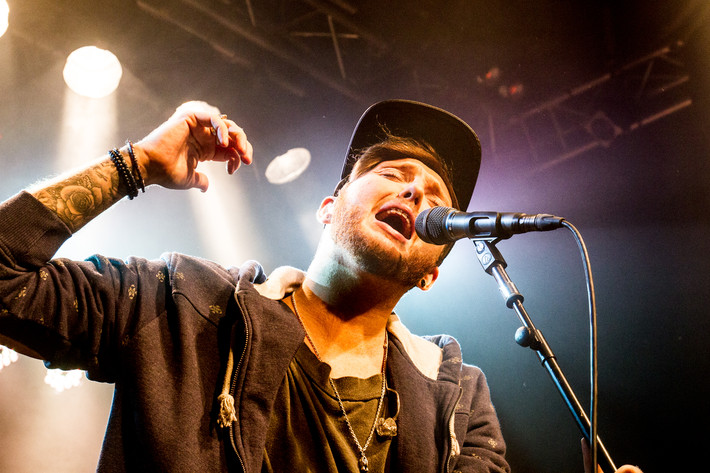 2014-02-21 - James Arthur från Klubben, Stockholm