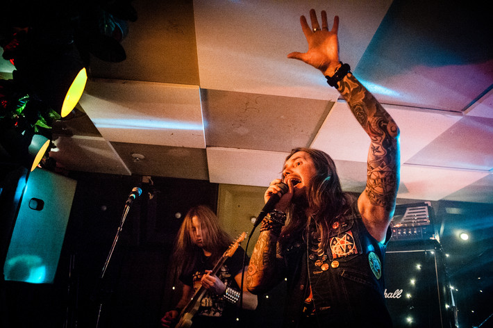 2014-03-05 - Airraid från Kafé de luxe, Växjö