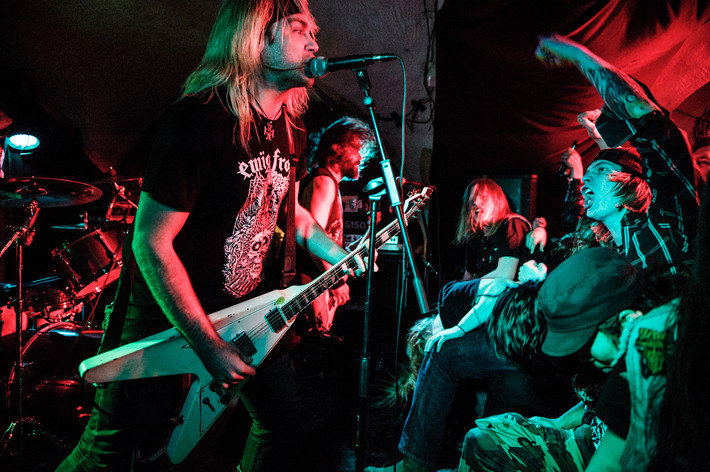 2014-03-21 - Toxic Holocaust från The Liffey, Stockholm