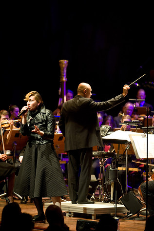 2014-04-25 - Jenny Wilson från Berwaldhallen , Stockholm