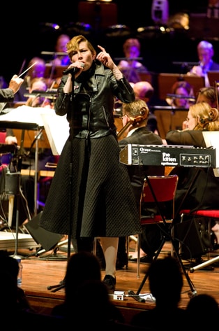 2014-04-25 - Jenny Wilson från Berwaldhallen , Stockholm