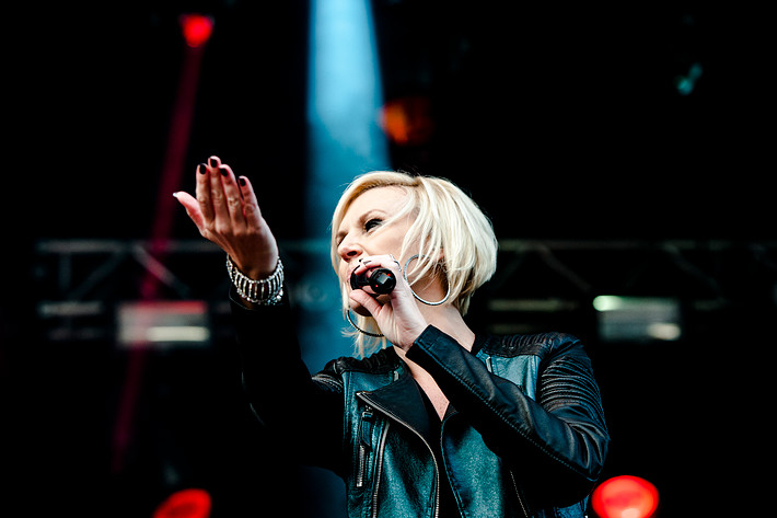 2014-05-15 - Sanna Nielsen från Gröna Lund, Stockholm