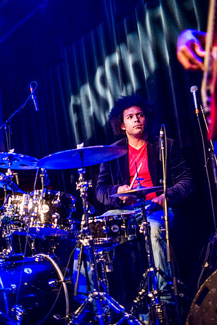 2014-05-22 - Makaya McCraven Trio från Fasching, Stockholm