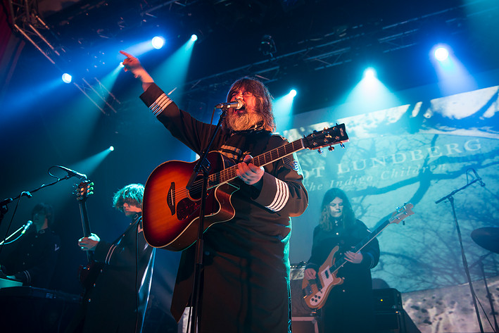 2014-05-23 - Ebbot Lundberg & The Indigo Children från Debaser Medis, Stockholm