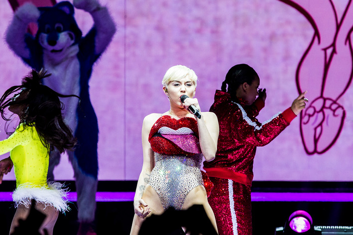 2014-05-30 - Miley Cyrus från Globen, Stockholm